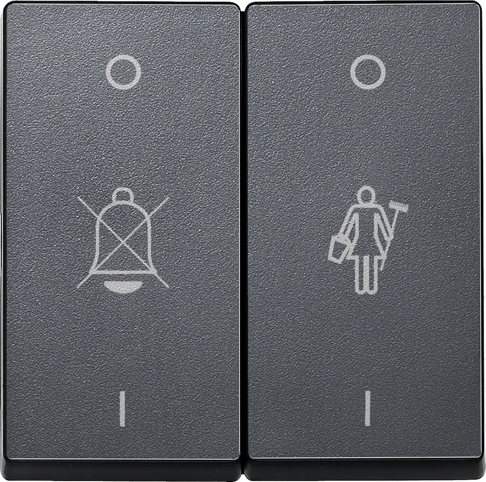 Merten Poklopac Izmjenični prekidač Sustav M Antracitna boja 435614 slika