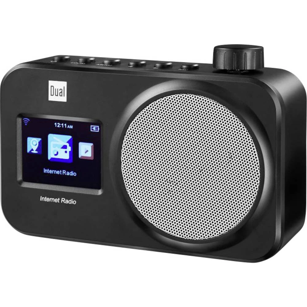 Internet Prijenosni radio Dual IR 11 Internetski radio Crna slika