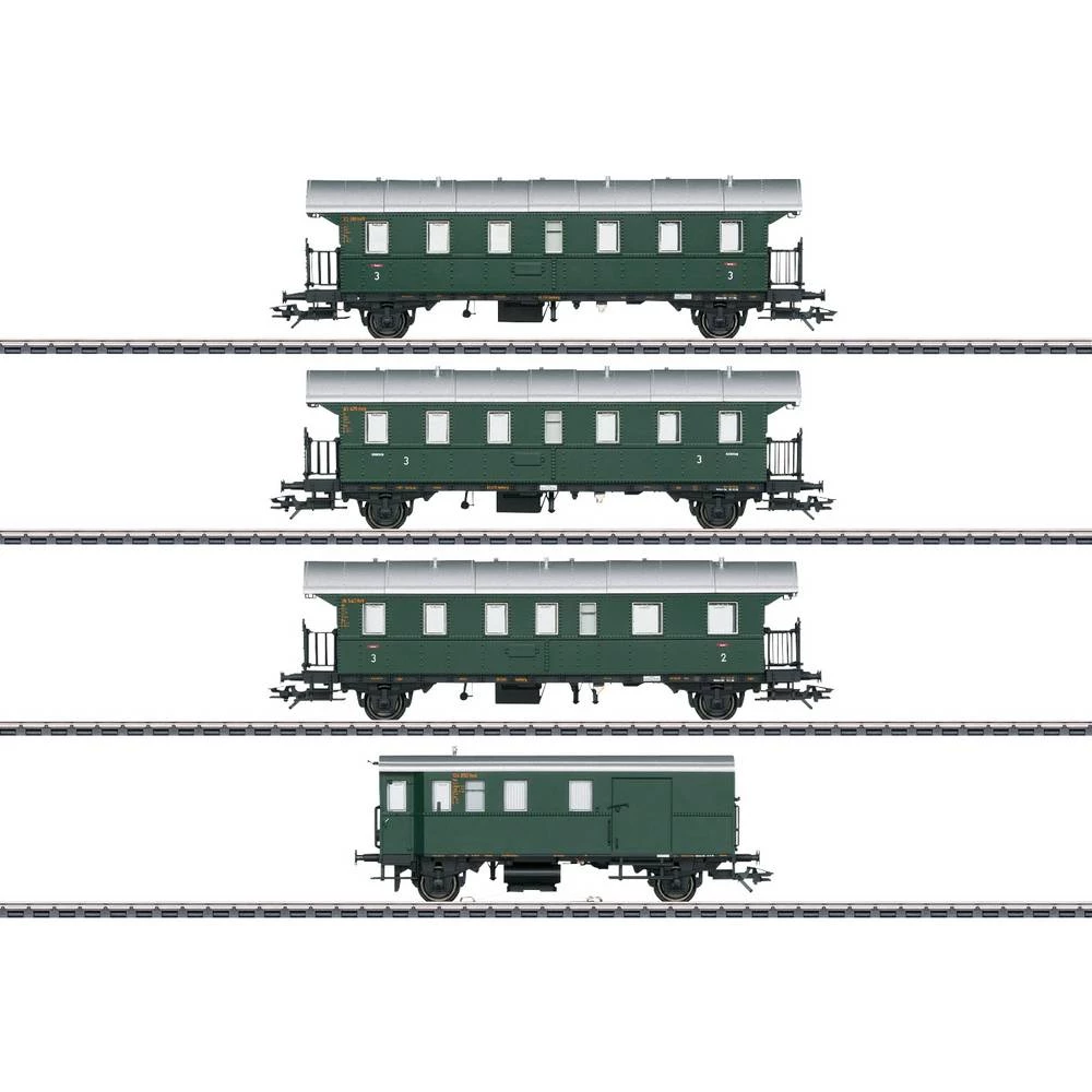 Märklin 43146 H0 set od 4 osobna automobila DB-a slika