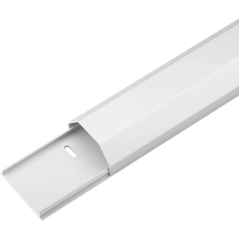 Kabelska kanalica Fleksibilni kanal (D x Š x V) 1100 x 50 x 26 mm Goobay 90728 1 ST Bijela slika