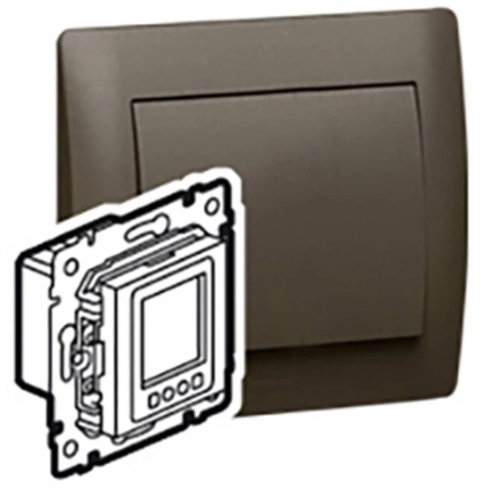 Legrand   uklopni sat   Galea / Pro21 tamna bronca 781250 slika