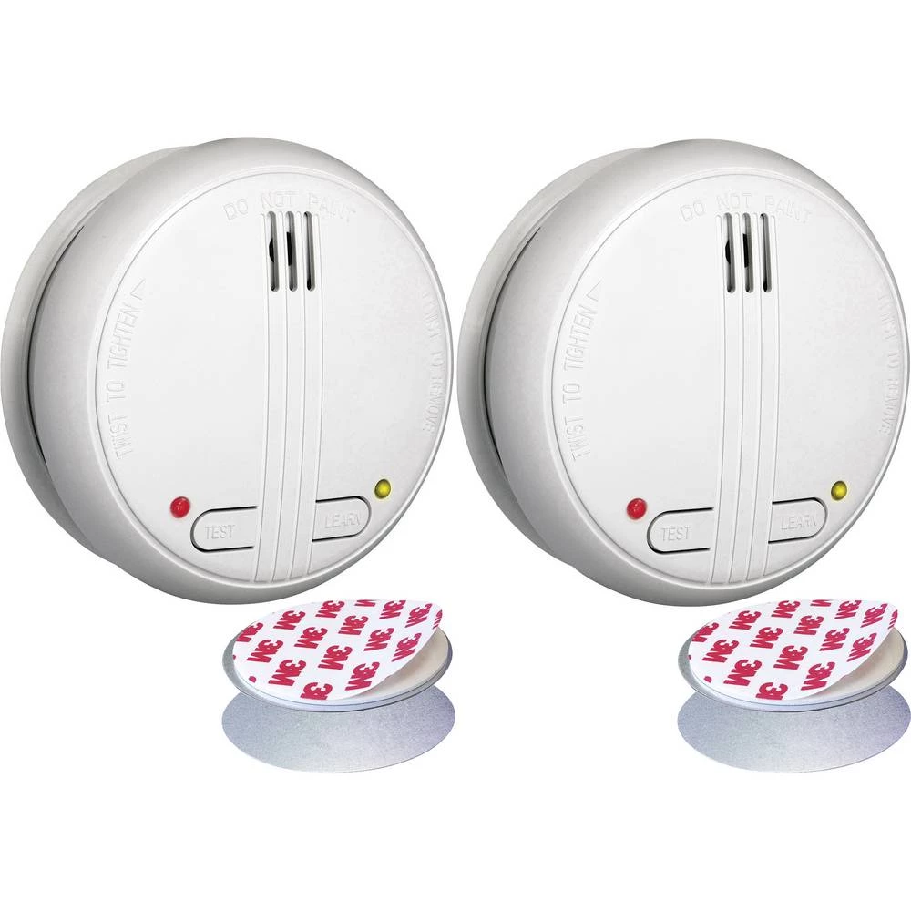 Flamingo Flamingo Bežični detektor dima Aktionsset 2-dijelni komplet može se umrežiti Aktionsset slika