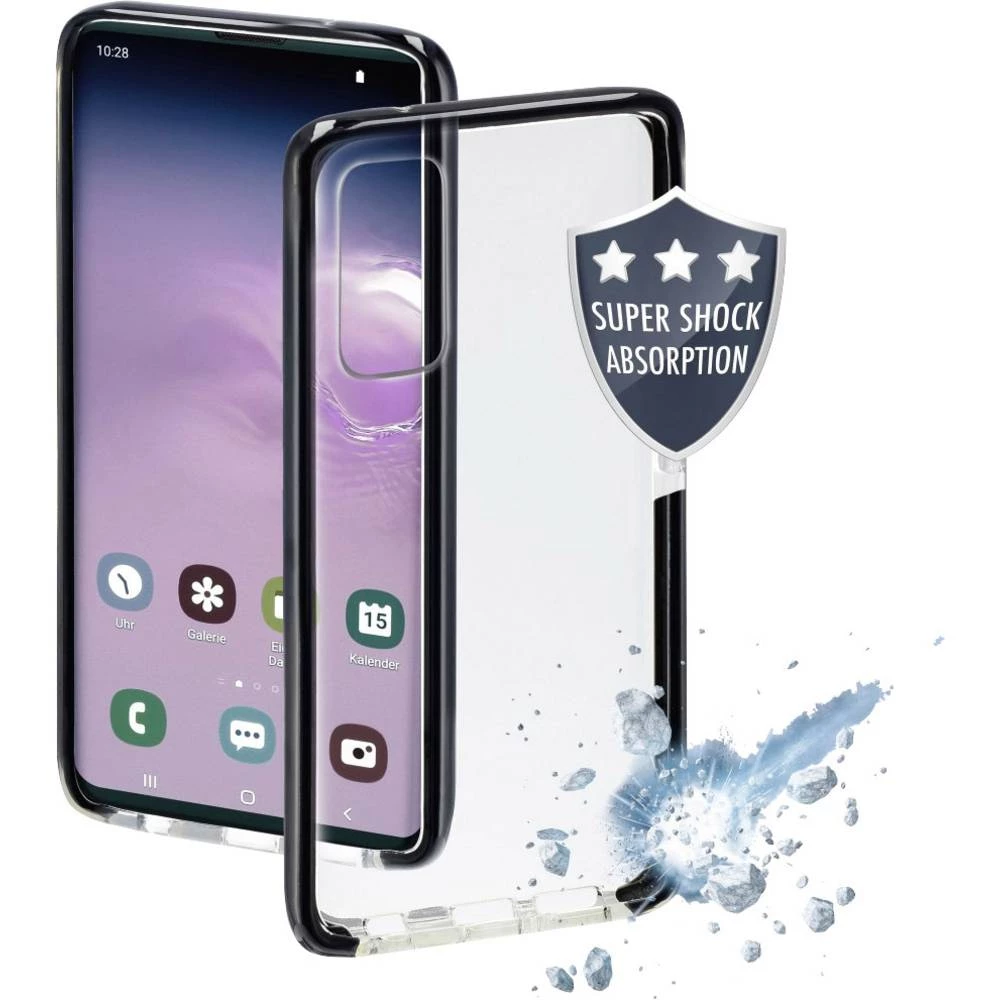 Hama Protector etui Galaxy S20 prozirna, crna slika