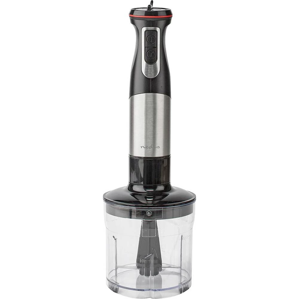 Nedis KAHB400CAL štapni mikser 800 W aluminij boja, crna slika