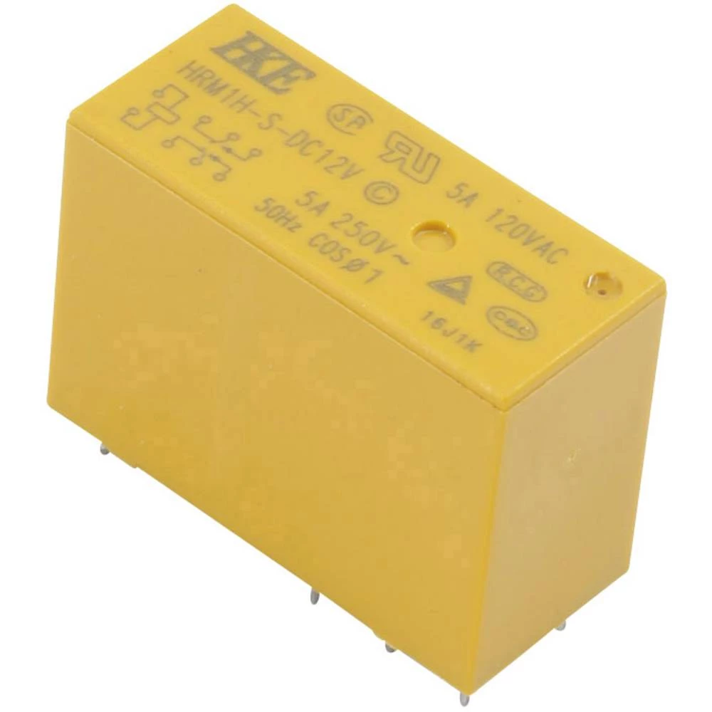 HKE HRM1H-S-DC12V-C Relej za tiskane pločice 12 V/DC 5 A 1 prebacivanje 1 ST slika