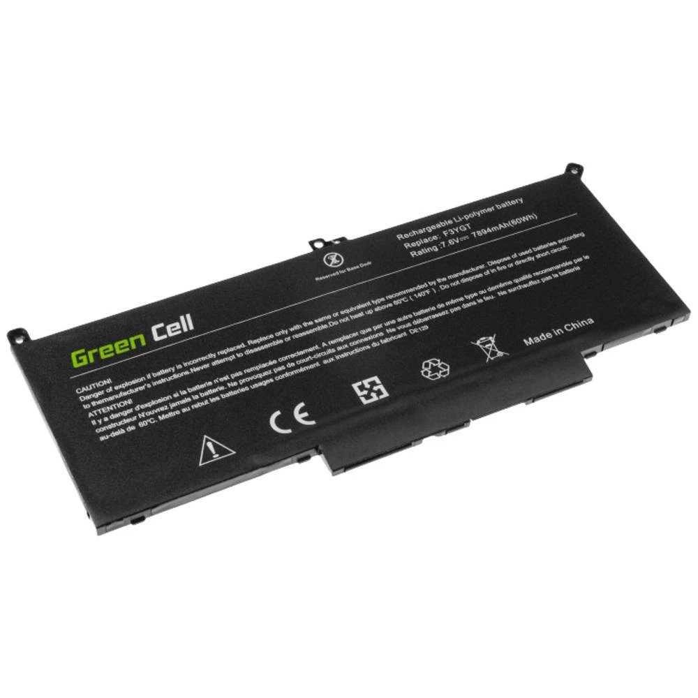 Green Cell baterija prijenosnog računala F3YGT 7.6 V 7894 mAh Dell slika