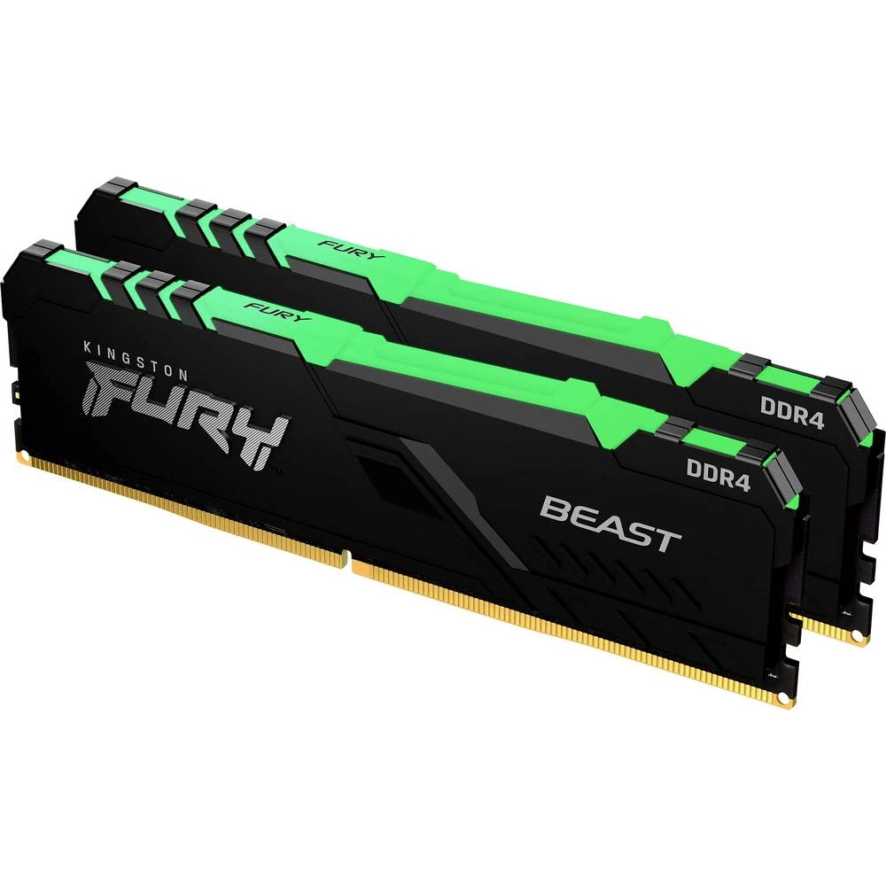 Kingston komplet radne memorije za računalo FURY Beast RGB KF430C15BB1AK2/32 32 GB 2 x 16 GB DDR4-RAM 3000 MHz CL15 slika