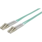 Staklena vlakna Svjetlovodi Priključni kabel [1x Muški konektor LC - 1x Muški konektor LC] 50/125 µ Multimode OM3 1 m Inte
