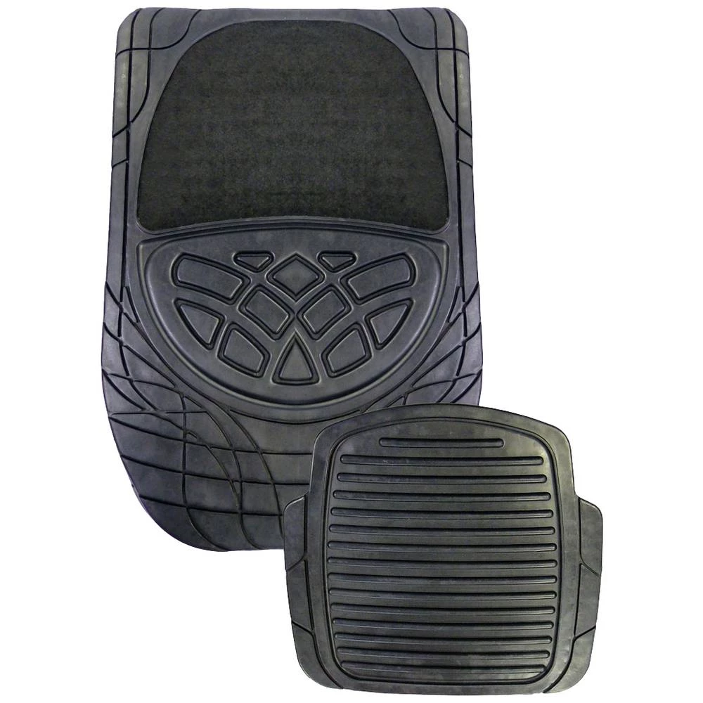 HP Autozubehör 16417 otirač (univerzalni) Pogodno za (marke auta): Universal guma, filc  crna slika