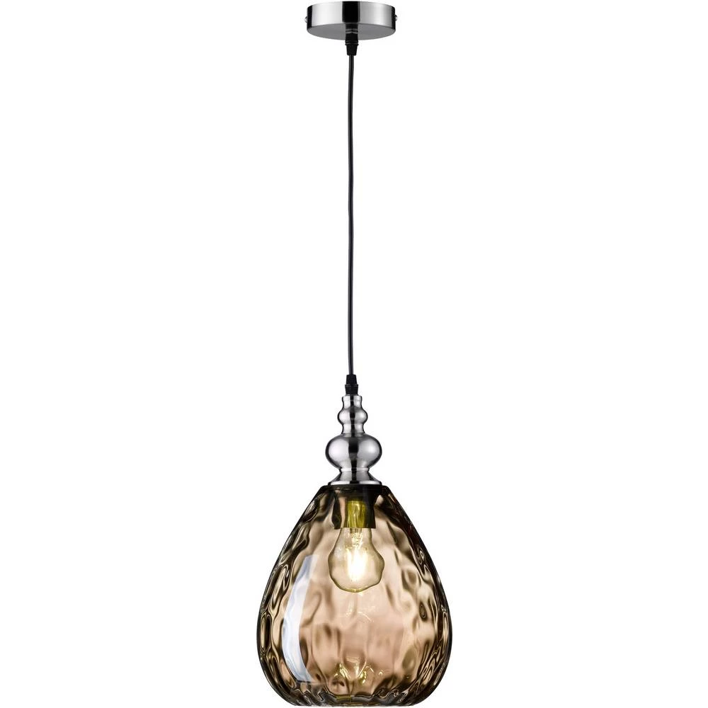 Fischer & Honsel Uller 69565 viseća svjetiljka E27 nikal slika