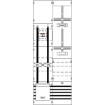 Striebel & John 2CPX033054R9999 KA4254 ormar za brojilo   Broj redova = 1