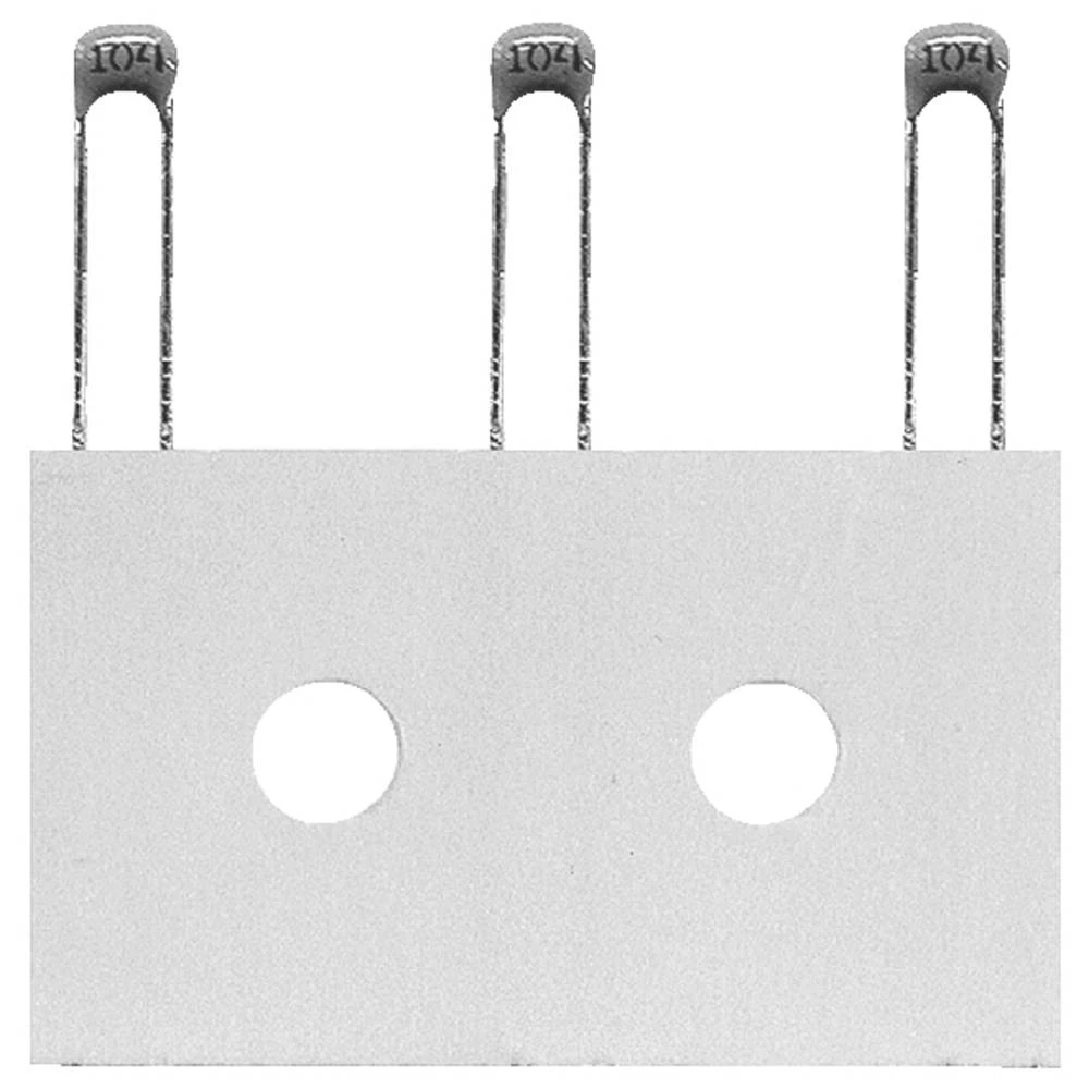 Kemet keramični kondenzator 100 V 10 % (D x Š x V) 3.8 x 2.5 x 5.3 mm 1 kom. slika