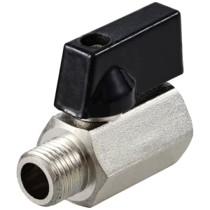TRU COMPONENTS TC-304SM-FM1/2G TC-12770388 standardni kuglasti ventil Unutarnji navoj: G1/2" Vanjski navoj: G1/2" 16 bar slika