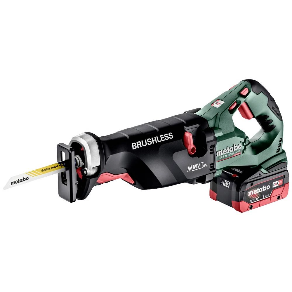 Metabo akumulatorska klipna pila 602258810 bez četkica, uklj. 2 akumulatora, uklj. kofer, uklj. punjač 18 V slika