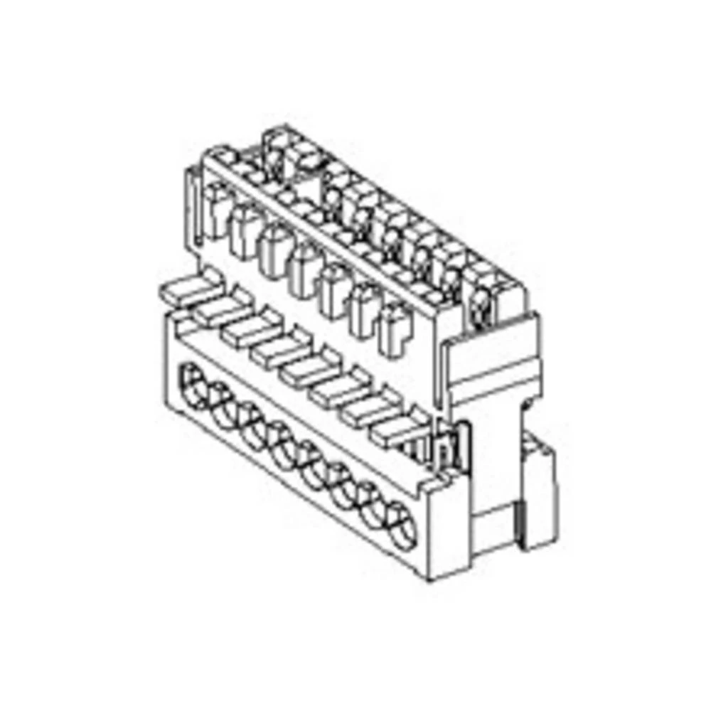 Molex kućište kabelske utičnice 91780-0001 1 St. Tray slika