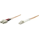Staklena vlakna Svjetlovodi Priključni kabel [1x Muški konektor LC - 1x Muški konektor SC] 50/125 µ Multimode OM2 3 m Inte