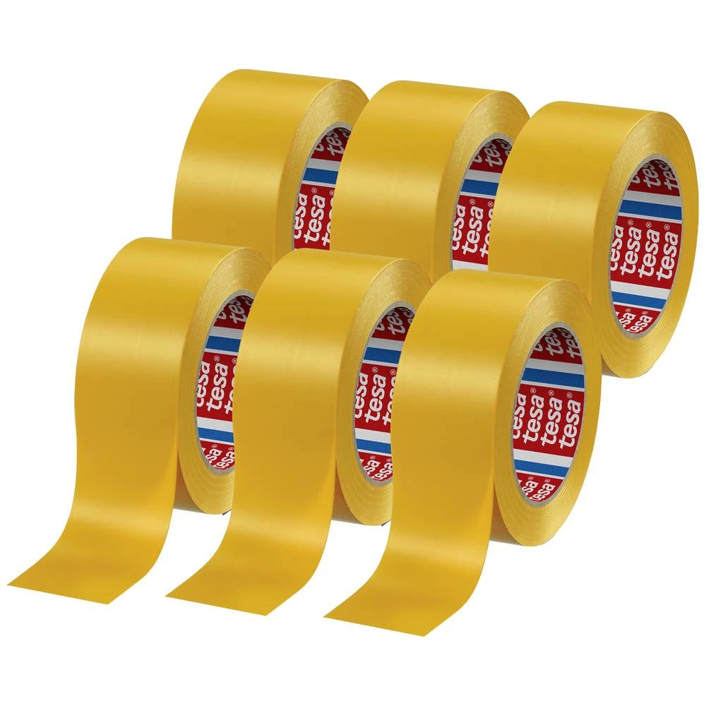 tesa 4169 04169-00058-94 traka za označavanje poda tesa® žuta (D x Š) 33 m x 50 mm 6 St. slika