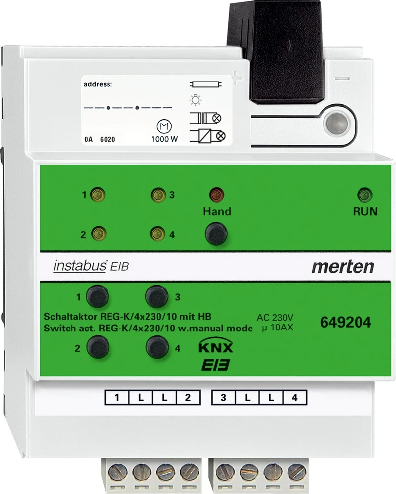 Merten Merten KNX Systeme 649204 Aktuator prebacivanja 649204 slika