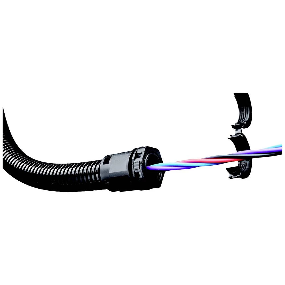 Fränkische Rohrwerke 2NTPA-10P09PB učvrsna matica   9 mm    crna 10 St. slika