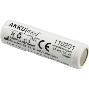 Baterija za medicinsku tehniku Akku Med Zamjenjuje originalnu akumul. bateriju FLC1000 3.6 V 110 mAh slika