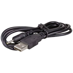 Akyga USB kabel za punjenje  DC utikač 2,5 mm 0.80 m crna  AK-DC-02 slika