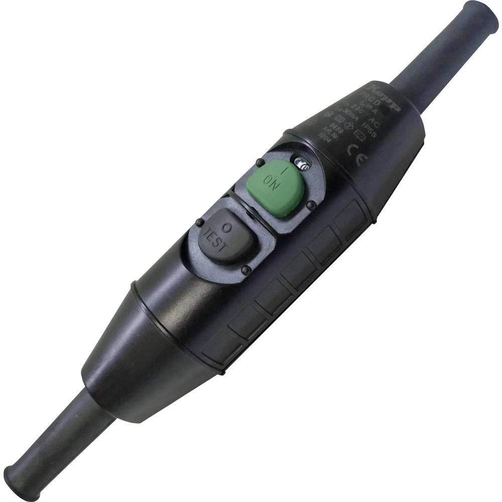 Kopp 193201006 međusklopka za osobnu zaštitu 230 V crna IP55 slika