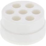 Wiska MFD 40/02/100-01/115 RW višestruki uložak za brtvljenje otporno na udarce, zaštita od eksplozija, sa zaštitom od potega   M40  plastika bijela 25 St.