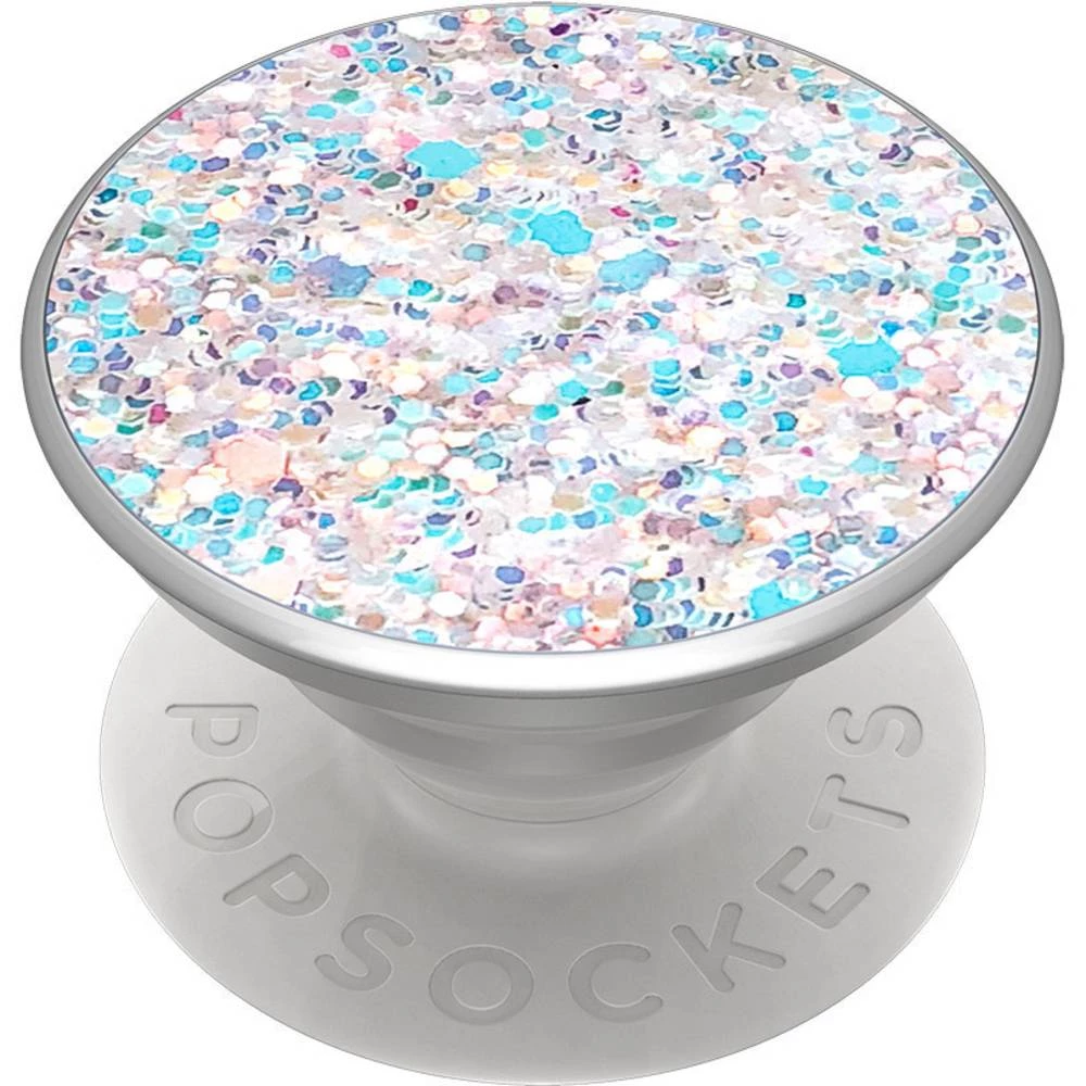 POPSOCKETS Sparkle Snow White Stalak za mobitel Srebrna, Svjetlucavi efekt slika