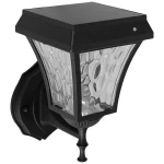 V-TAC solarna zidna svjetiljka  VT-982-S 2889   LED 2.00 W toplo bijela, prirodno bijela, hladno bijela crna (mat)