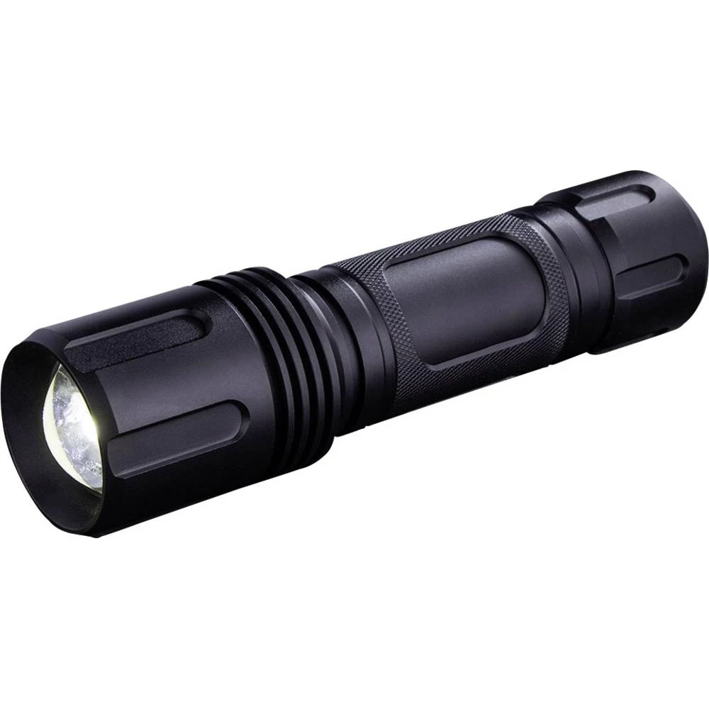 LED Džepna svjetiljka S kopčom za remen Shada Nightwatch 1500 baterijski pogon 1500 lm 270 g Crna slika