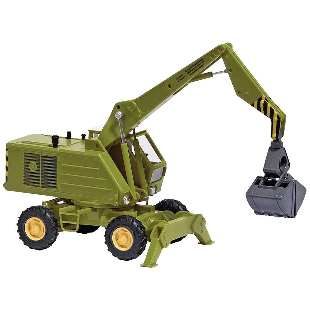 Busch 42898 h0  Weimar mobilni bager T 174-2 s vozačem slika