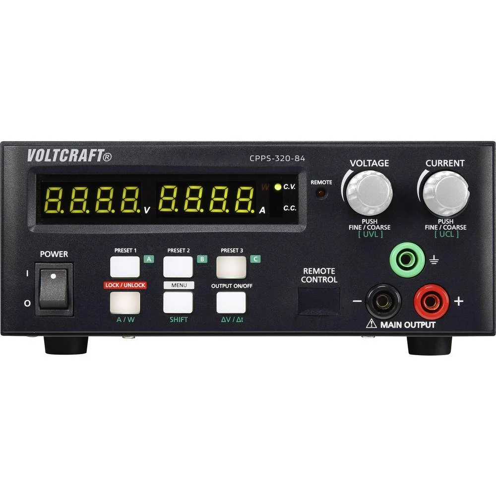 VOLTCRAFT CPPS-320-84 laboratorijsko napajanje, podesivo Kalibriran po (DakkS akreditirani laboratorij (dakks)) 0.02 - 84 V/DC 0.01 - 10 A 320 W USB daljinsko kontrolirano, programabilno, aut slika