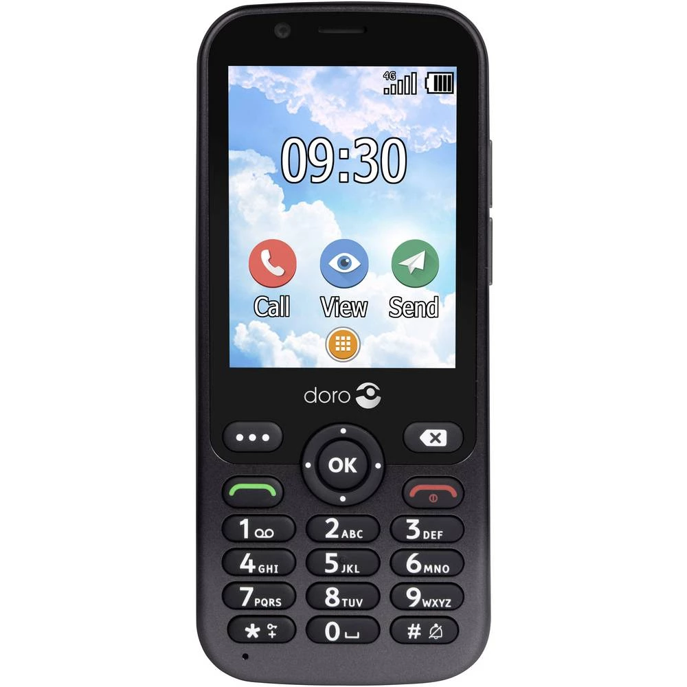 doro 7010 senior mobilni telefon  grafitna slika