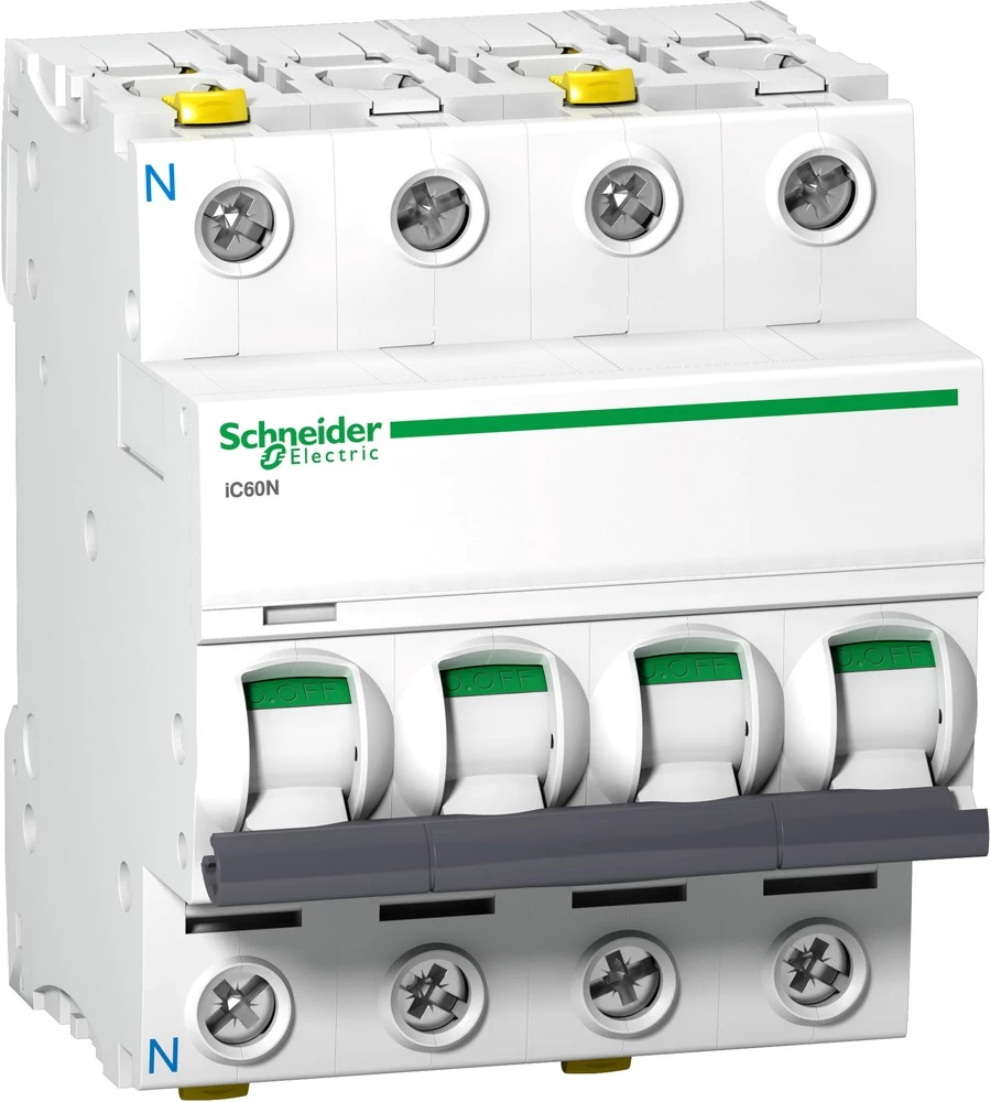 Zaštitna sklopka za vodove 63 A 400 V Schneider Electric A9F03763 slika