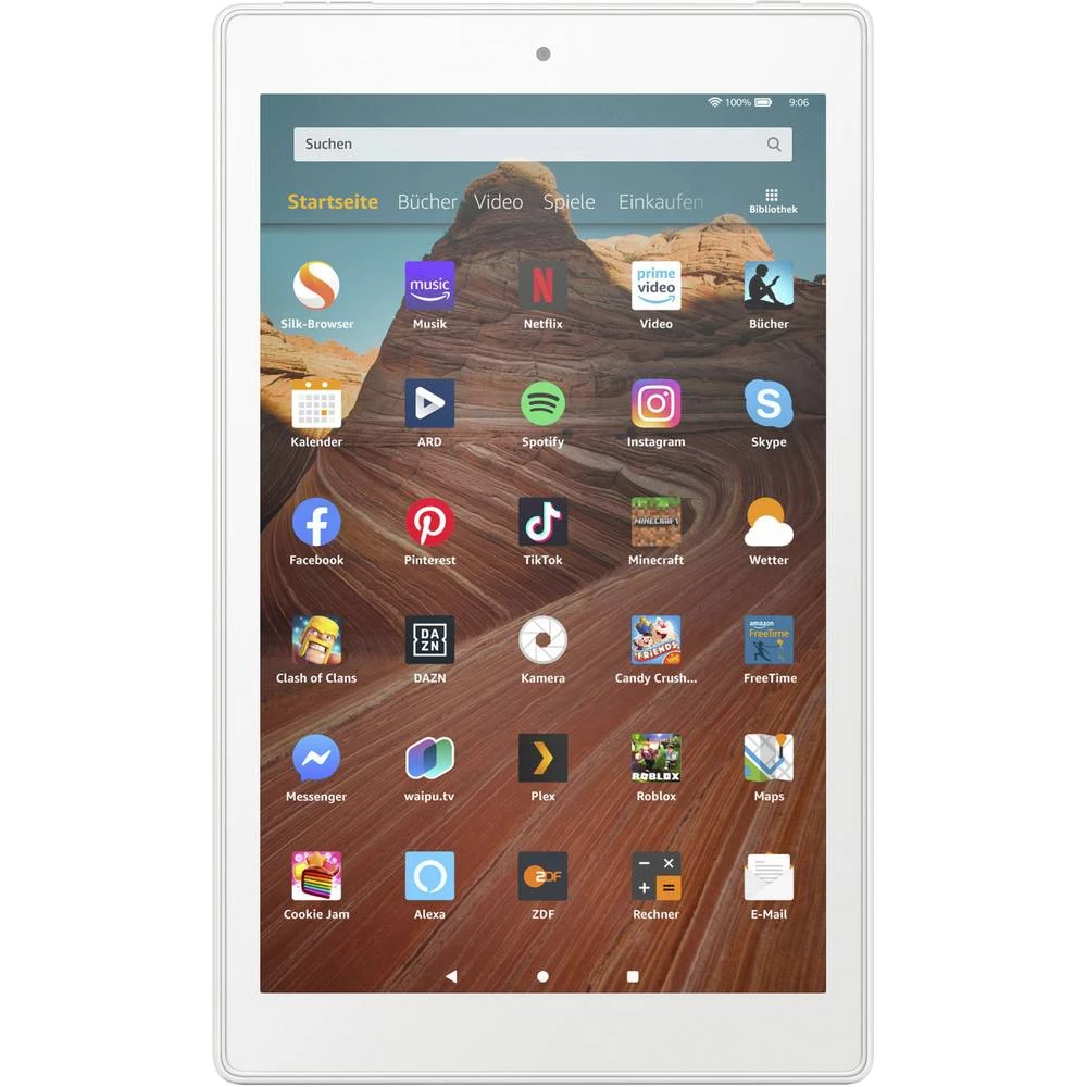 amazon Fire HD 10 Android tablet PC 25.7 cm (10.1 ") 32 GB WiFi Bijela 2 GHz 1600 x 1200 piksel slika