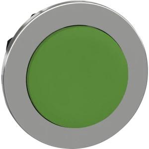 Schneider Electric ZB4FL3 prednji element za tipku plosnat, ponovno postavljiv (Ø) 30.5 mm neobilježeno krom boja, zelena 1 St. slika