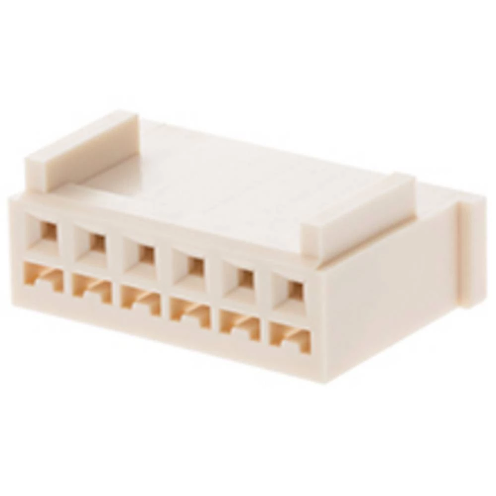 Molex 511910200 2.50mm Pitch Mini-Latch Wire-to-Wire and Wire-to-Board Receptacle Housing, with Guide Rails, 2 Circuits slika