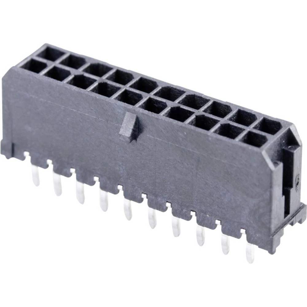 Molex 430452012 Micro-Fit 3.0 Vertical Header, 3.00mm Pitch, Dual Row, 20 Circuits, with PCB Polarizing Peg, Tin, Glow-Wi slika