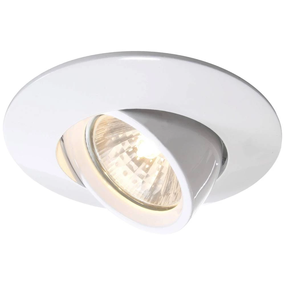 Deko Light Einbauring 102 GU5.3 126070 stropni ugradni prsten LED, halogena žarulja GU5.3, MR 16  50 W prometno bijela (RAL 9016) slika
