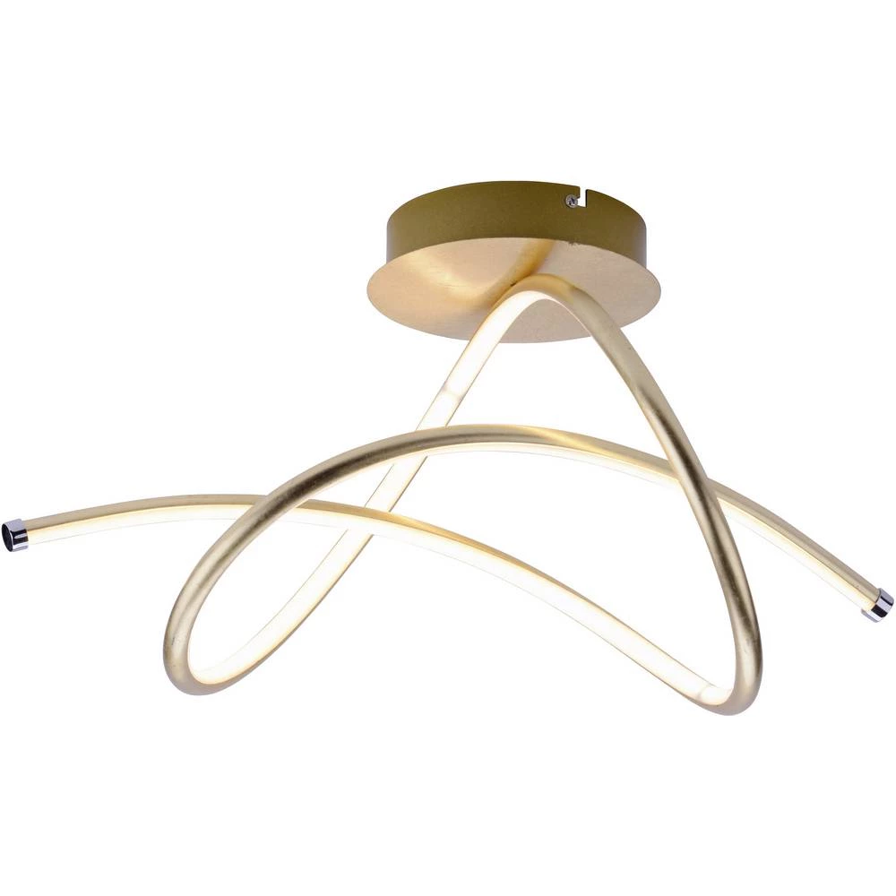 LED stropna svjetiljka LED LeuchtenDirekt VIOLETTA 15441-12 Zlatna slika