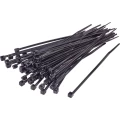 Vezica za kabele 200 mm crne boje, UV-stabilna TRU Components 1592860 TC-CVR200ABK203 1 kom. slika