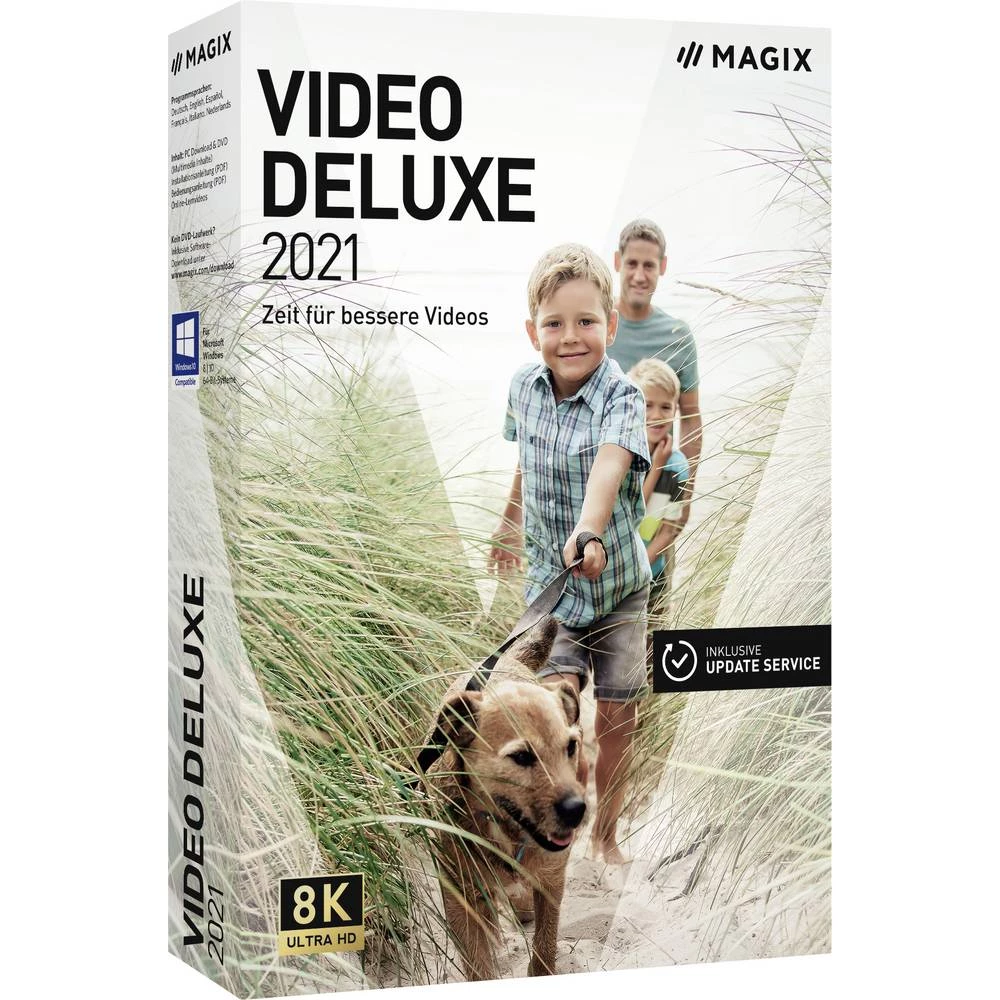 Magix Video deluxe (2021) puna verzija 1 licenca Windows video uređivanje slika