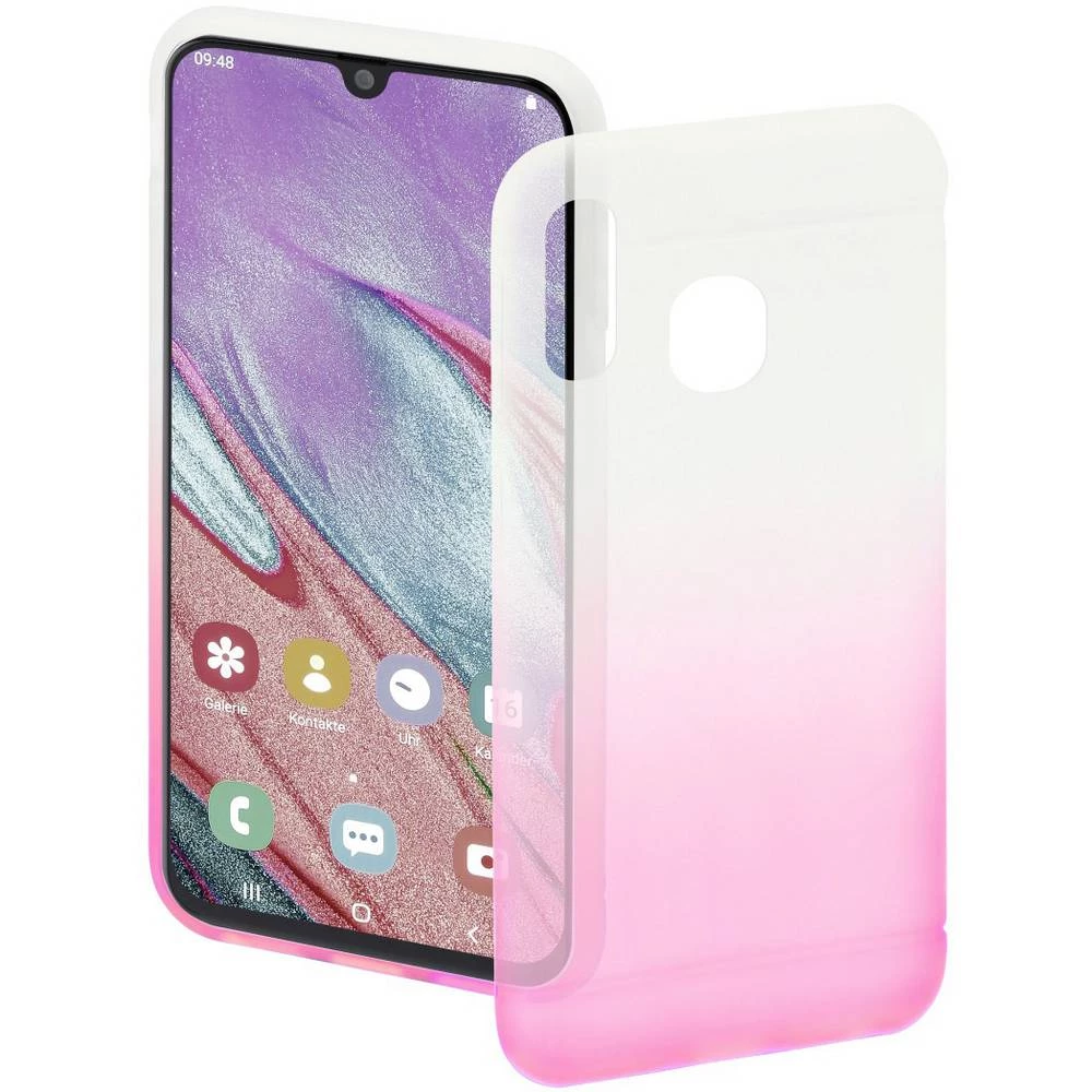 Hama Cover Colorful Stražnji poklopac za mobilni telefon Galaxy A40 Ružičasta, Prozirna slika