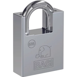 Basi 6160-4000 lokot 40 mm različito zatvaranje   srebrna zaključavanje s ključem slika