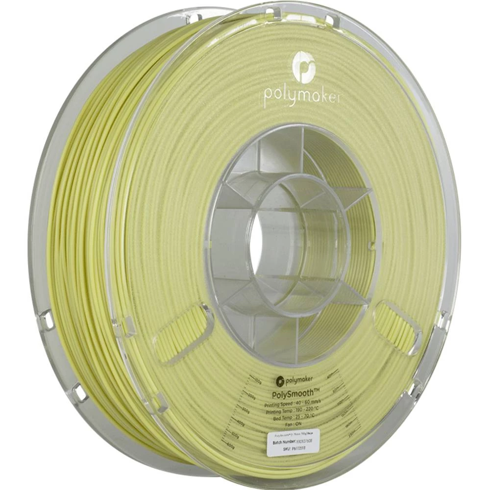 Polymaker PJ01012 PolySmooth 3D pisač filament PVB može se polirati 1.75 mm 750 g bež boja  1 St. slika