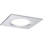 LED ugradna svjetiljka Nova Plus Coin postolje kruto IP44 kvadratno 78x78mm Coin 3x6W 3x425lm 230V 2700K aluminij rotiran Paulmann  LED ugradno svjetlo za kupaonicu 3-dijelni komplet    18 W  alumi...