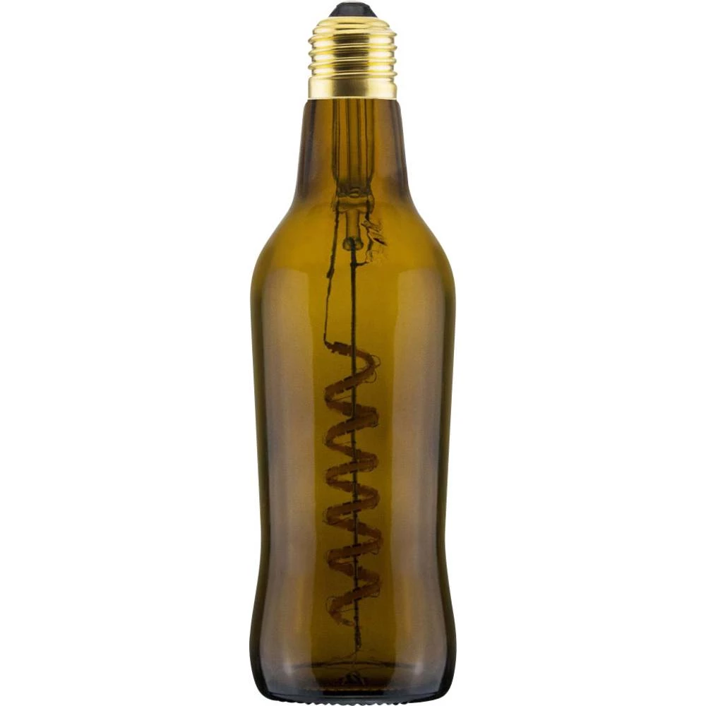 Segula LED ATT.CALC.EEK B (A++ - E) E27 Oblik boce piva 8 W = 15 W Smeđa (&Oslash; x D) 60 mm x 220 mm Prigušivanje osvjetljenja slika