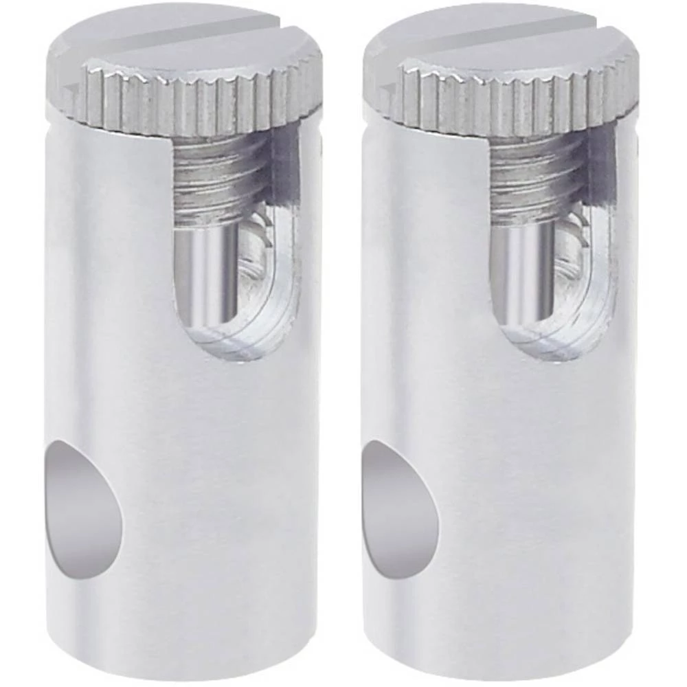 Komponenta za niskonaponski sustav sajli Napajanje 2-dijelni komplet Paulmann 97283 Krom (mat) boja slika