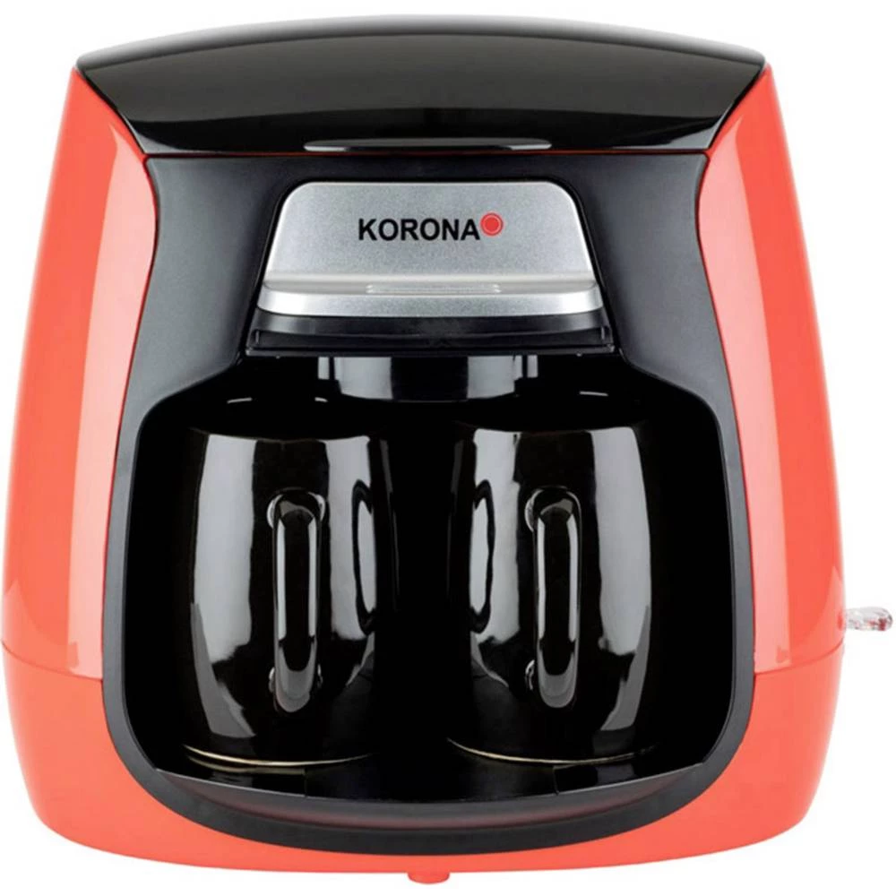 Aparat za kavu Korona 12208 Crvena, Crna Kapacitet čaše=2 slika