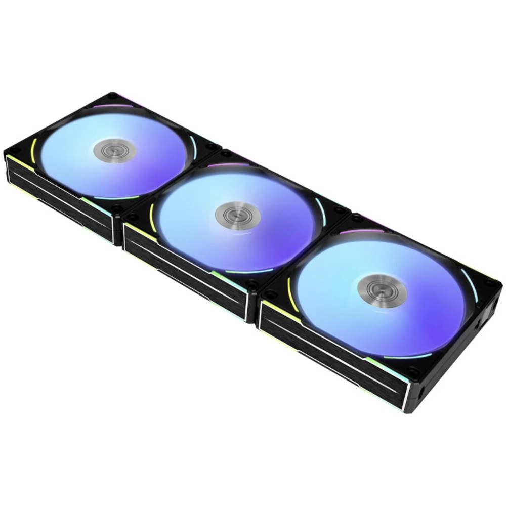 Lian Li UNI FAN AL120 V2 ARGB PWM ventilator za PC kućište crna (Š x V x D) 120 x 120 x 28 mm slika